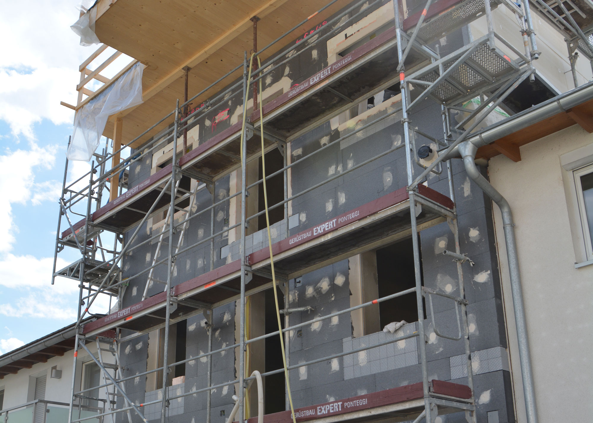 Hausbau dämmung Südtirol