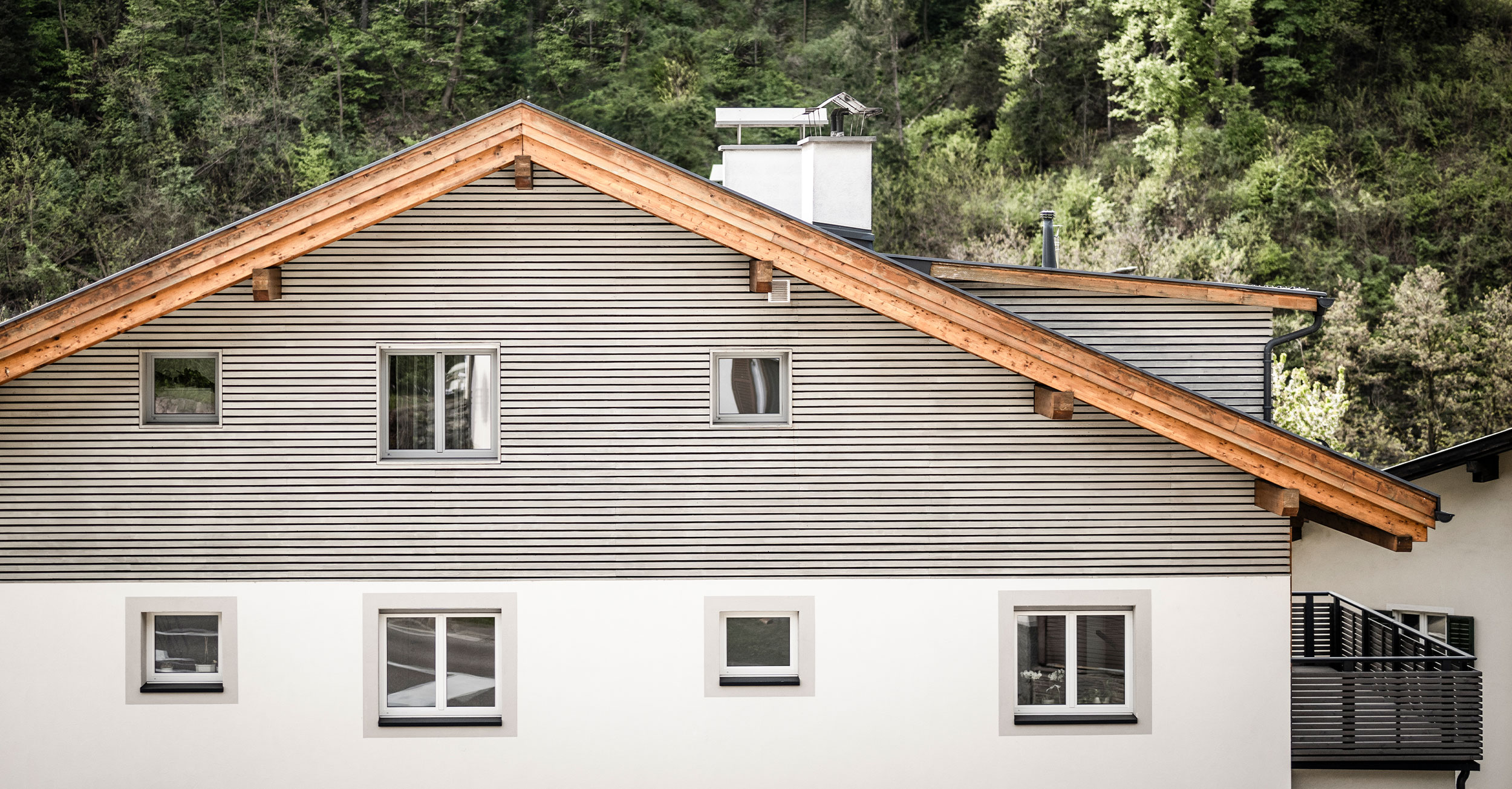 Privathaus Fassade verputzen