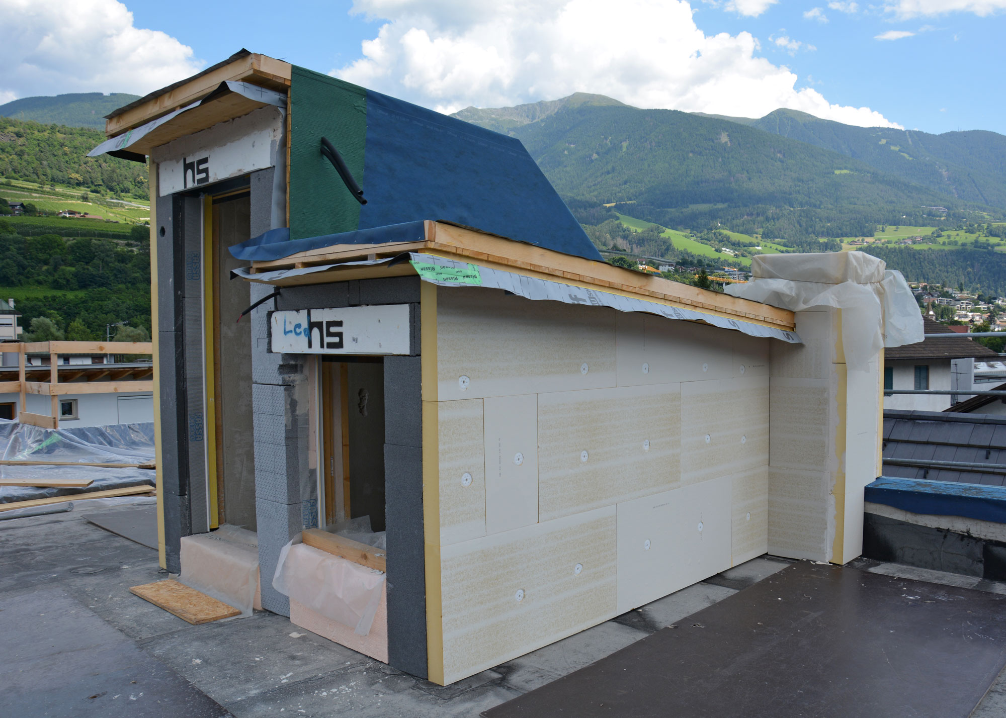 natürliche Wärmedämmung aus Südtirol